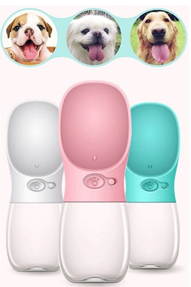 Taşınabilir Köpek Su Şişesi – Dökülmeyen Evcil Hayvan Suluk