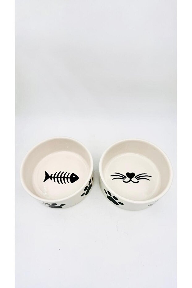 PatiCare™ Premium Seramik Mama & Su Kabı Seti (2’li)