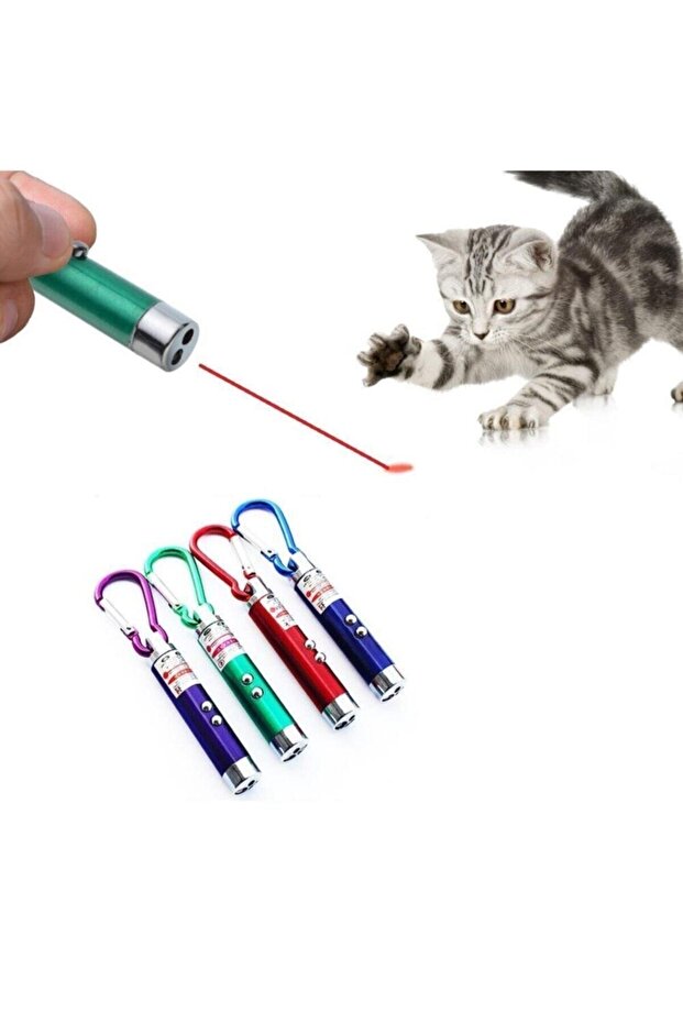 PatiCare™ Kedi Lazer Oyuncağı – Eğitim ve Oyun İçin Interaktif Laser Pointer