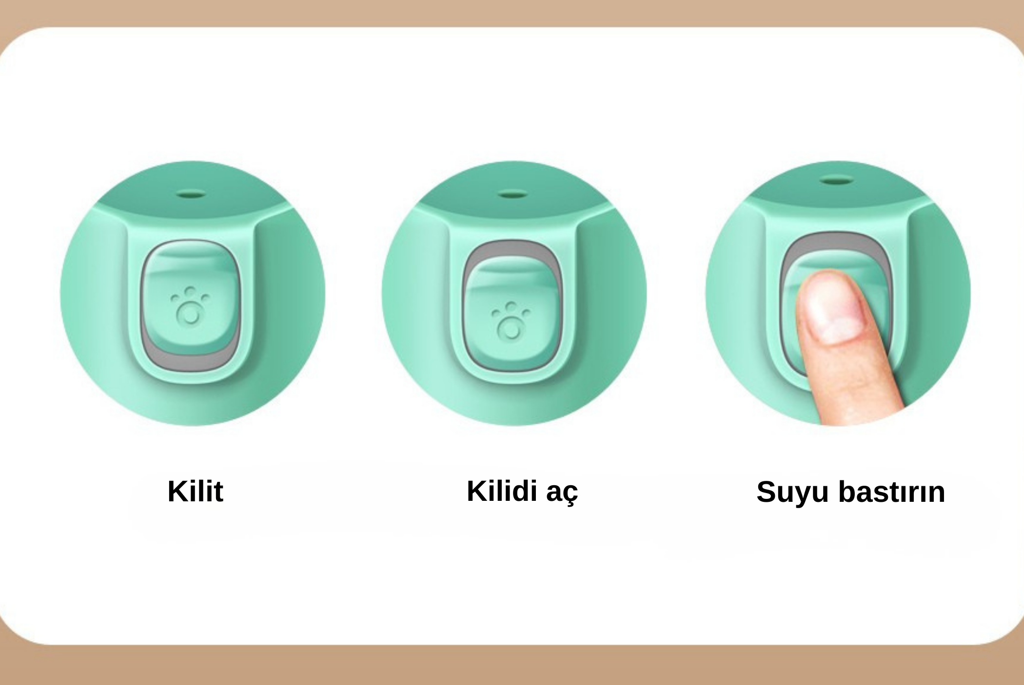 Taşınabilir Köpek Su Şişesi – Yürüyüş ve Seyahat İçin Sızdırmaz İçme Kabı (300–550 ml)