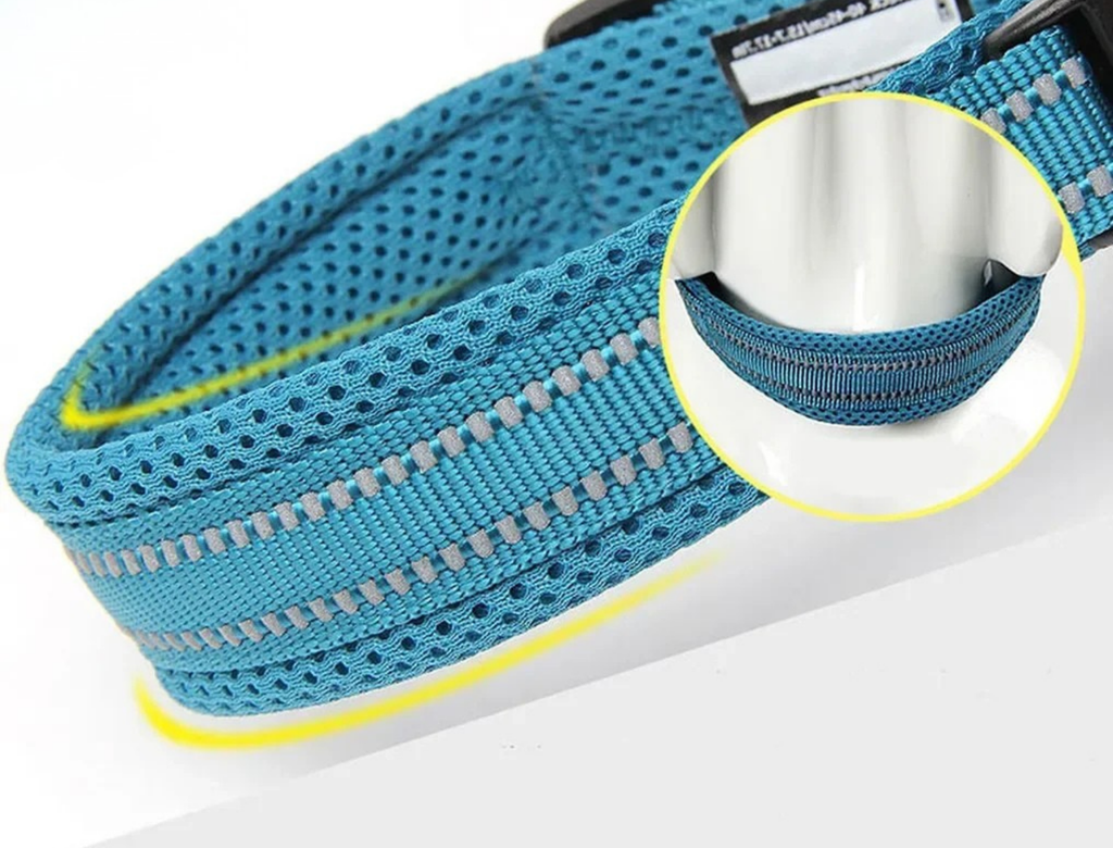 Ayarlanabilir Yansıtıcılı Köpek Tasması – Güçlü Naylon, Konforlu ve Dayanıklı