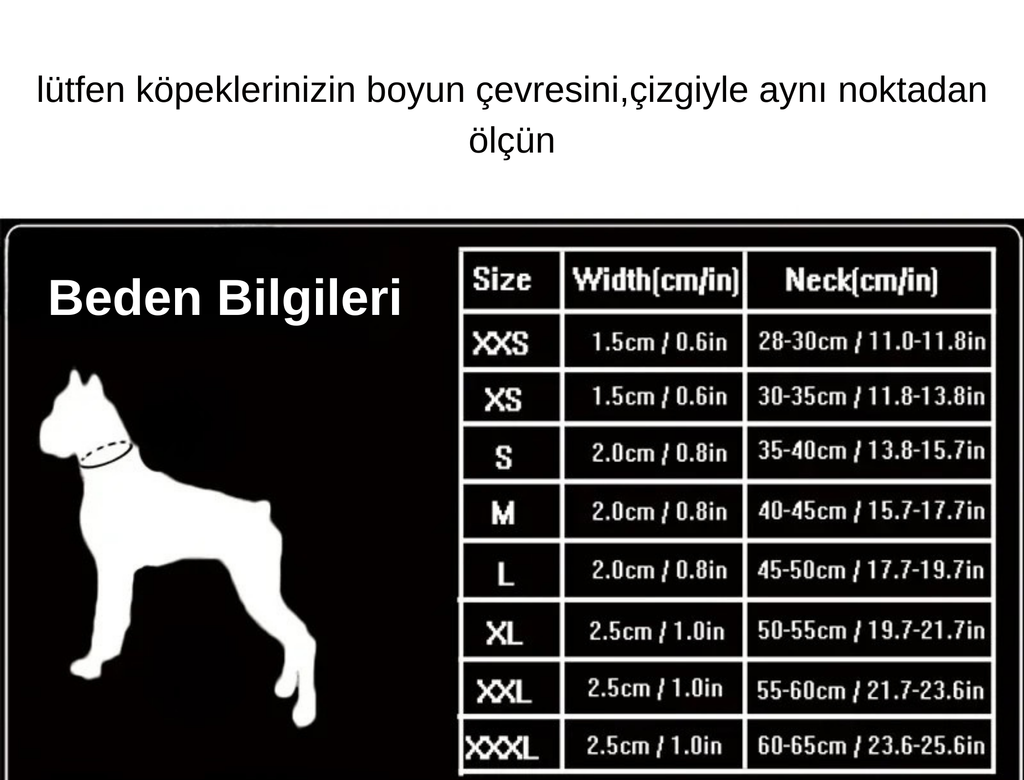 Ayarlanabilir Yansıtıcılı Köpek Tasması – Güçlü Naylon, Konforlu ve Dayanıklı
